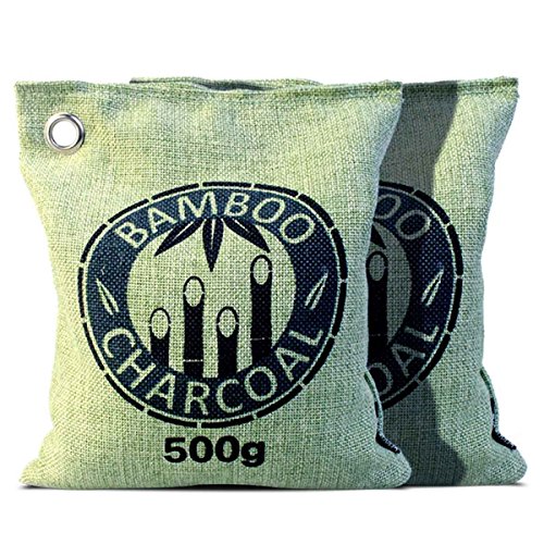 ushang Vert 500 g Sacs de charbon de bambou nat...