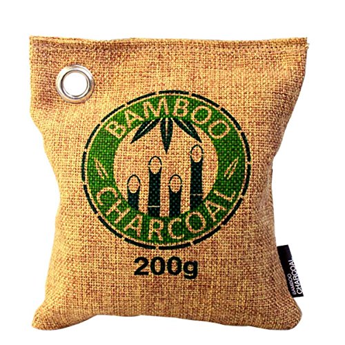 ushang Tan 1 pièce 200 g Sacs Charbon de Bambou...