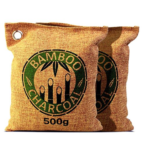 ushang Tan 500 g Sacs de charbon de bambou natu...
