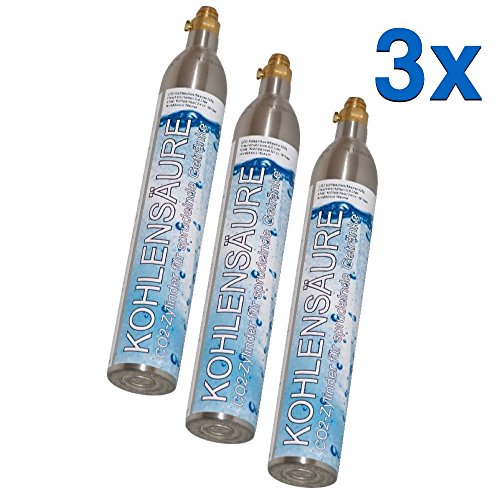 3 x Cylindre CO2 Idéal pour original Sodastream...