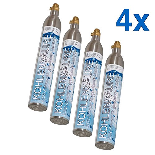 4 x Cylindre CO2 Idéal pour original Sodastream...
