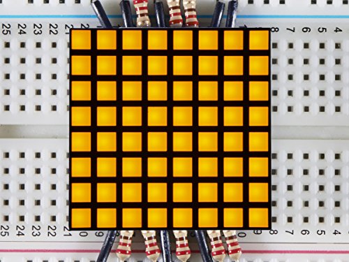 1.2 8x8 Matrix Square Pixel - Yellow