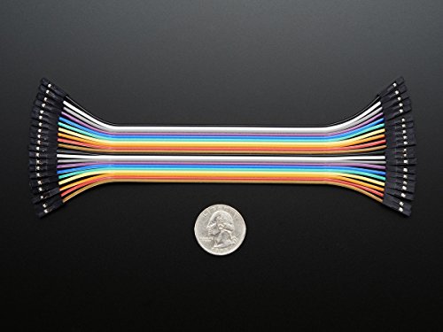 Adafruit Premium Female/Female Jumper Wires - 20 x 6 (150mm) code EAN 0748347524451 