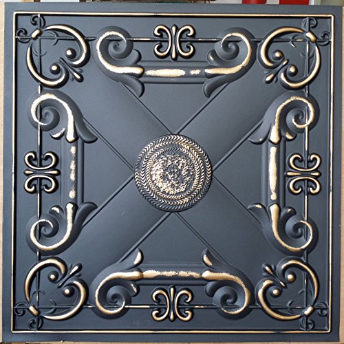 PL22 en étain Cameo Dalles de plafond en relief...