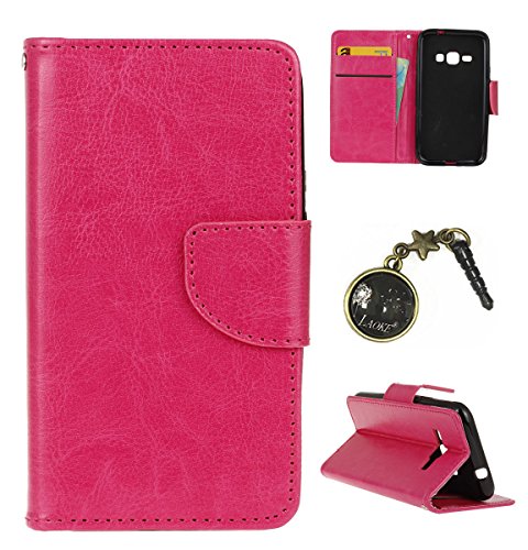 Coque Cuir Samsung Galaxy J1 (2016) SM-J120F Ét...