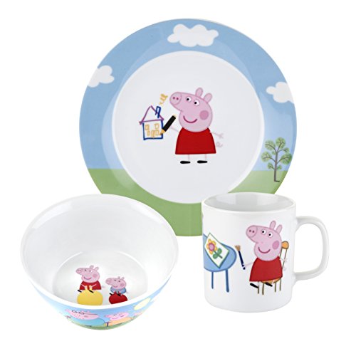 3 pièces pour enfant motif peppa pig multicolore