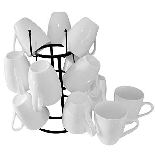 - support sèche-tasse vintage, porte-tasse méta...