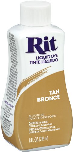 Rit Dye Liquid 8oz-tan/ sold as a pack of 3 code EAN 0751277211964 