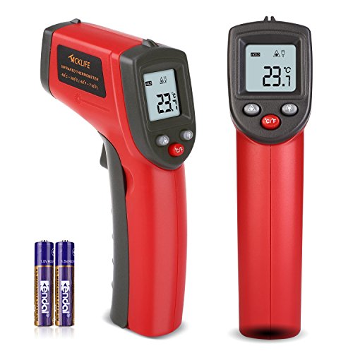 Thermomètre infrarouge sans contact laser de -5...