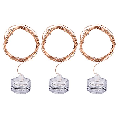 Fonctionnant sur batterie 20 lumières led fil b...