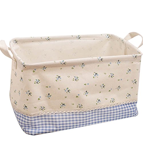 Corbeille tissu panier boite de rangement pour ...