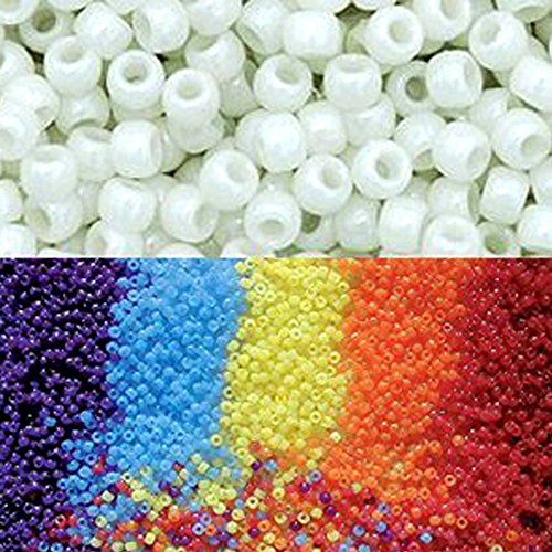 500 perles uv multicolores, perles pony enfant ...