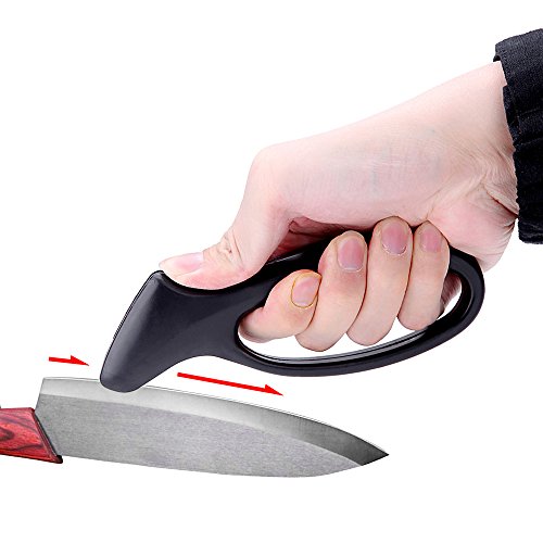 artans (TM) poche afiador de faca portable Aiguiseur en carbure Home Maison handhled Pierre à aiguiser pour couteaux de cuisine outil 0753760388474 Artans
