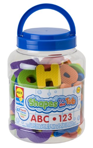 Alex Toys Bath - 612 - des chiffres et des lettres pour le bain code EAN 0754295519593 