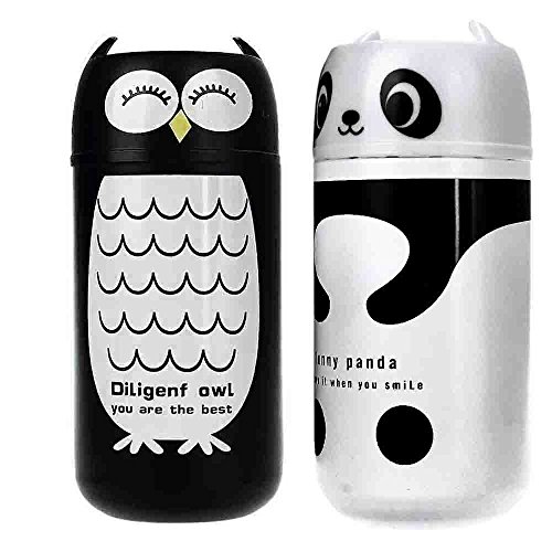 rowzy (TM) Panda mignon et chouette Thermos Bou...