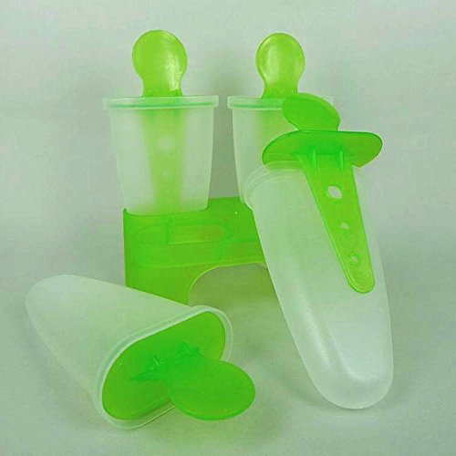 ReadiMax readimax £ š TM) 4 cellules Glace Crème Outils Pop Moule Popsicle moules Ice Maker Moule à sucettes Plateau Poêle de cuisine DIY cuisson Outils code EAN 0754769222578 