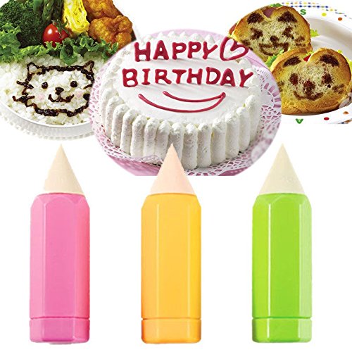 Aridox aridox (TM) creative1 PC gâteau Moules Nourriture écriture stylo à peinture Onigiri Moule à biscuits Sauce Décoration Moule DIY 0754769282954 (0754769282954)