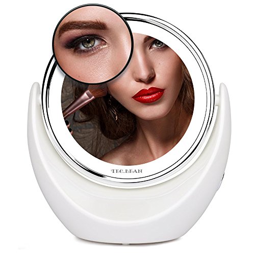 Miroir de beauté Miroir de maquillage à grossis...