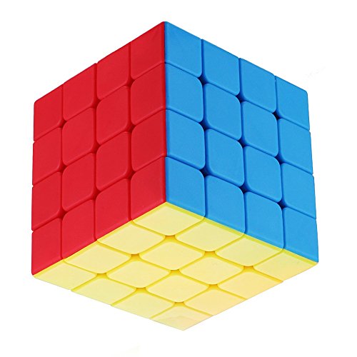 Yugee® Casse-tête professionnel jouet cube puzzle 4x4, cube magique rapide et résistant, cube de puzzle haute vitesse belles couleurs avec une rotation vite,super cadeau pour les enfantset adultes 0755170757284 (0755170757284)