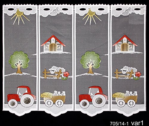'bistro Voilage Motifs - Sunshine and Country -...