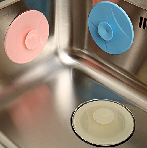 2pcs tub drain stopper water seals suction cup ...