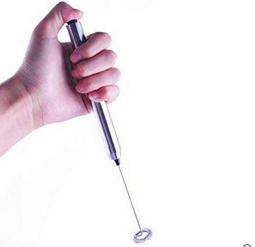 iable 1 Mousseur à lait en acier inoxydable à m...