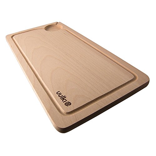 Planche à découper compact et écologique en hêtre d'ardenne (38 x 20 cm) 0755717800282 Uulki