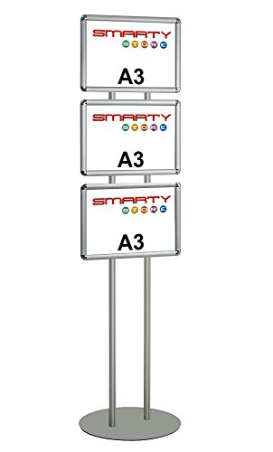 SmartyStore Cadres Clip autoportants monofacciali A3 0755899253470 (0755899253470)