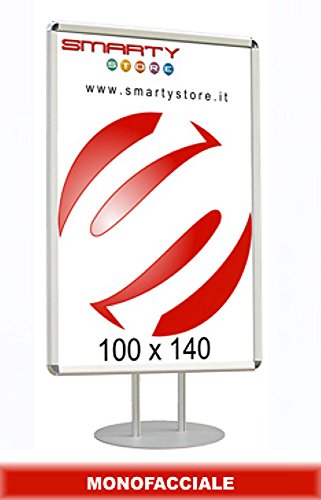 SmartyStore Cadre en acier 140 x 100 monofacciale autoportant 0755899253487 (0755899253487)