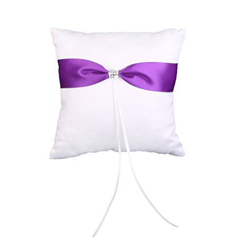 Coussin Porteur de l'Anneau d'Alliance 20cm x 20cm en Satin pour Mariage 0755899266340 Générique Coussin Porteur de l'Anneau d'Alliance 20cm x 20cm en Satin pour Mariage 0755899266340 Générique