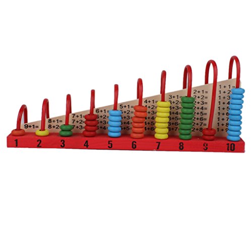 Boulier Abaque en Bois Jouet Educatif pour Enfa...