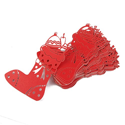 Lot de 50pcs Carte de Verre Marque Place Forme ...