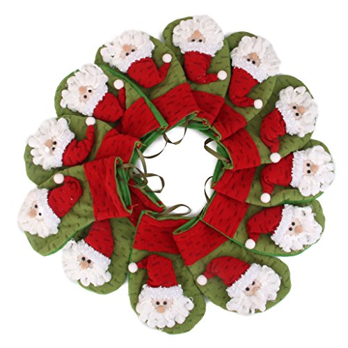 Lot de 12pcs Chaussette Sac Cadeau Décoration S...