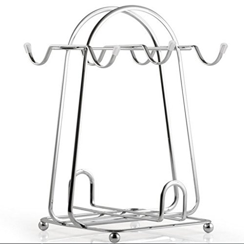 Générique Porte 6 Tasses Support a Tasse de The Tasse de Cafe Stand De Tasse En Metal pour Cuisine code EAN 0755899296873 