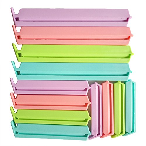 Tomkit 24 Pièces Fermeture pour Sachet Pinces C...