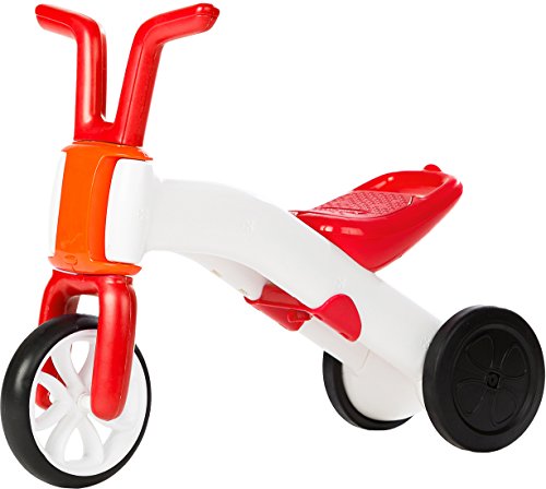 Chillafish Bunzi draisienne enfant trottinette vâ€šlo bicycle de balance 2 in 1 scooter rouge blanc 0756907230117 (0756907230117)