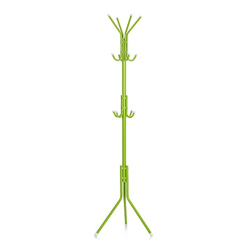 Porte-manteaux perroquet en métal 2 couche 8 cr...