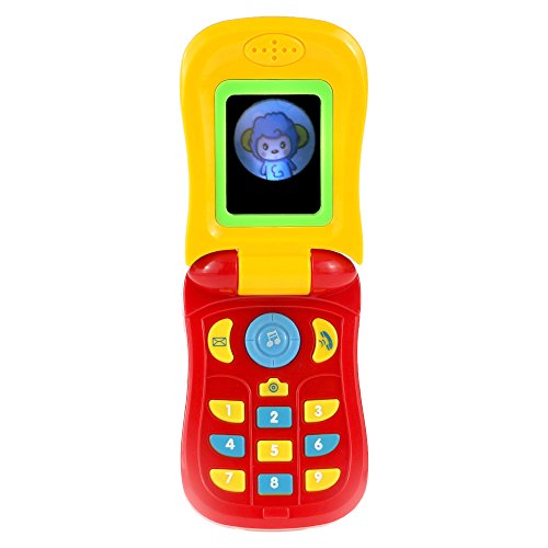 Goolsky Coolplay bébé coloré jouet téléphone musical avec des lumières de miroir 0756910746520 (0756910746520)