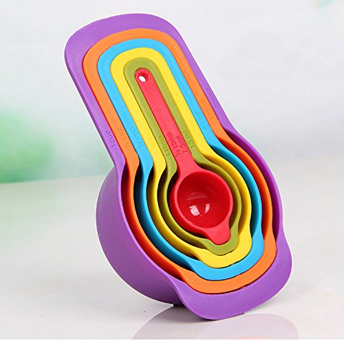 Set de 6 cuillères colorées distributeurs cuill...