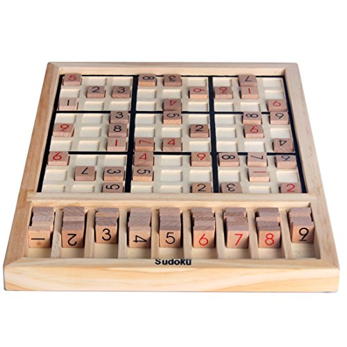 PP-ZHU Bois Sudoku Jeux de société SD-01 0757290314583 (0757290314583)