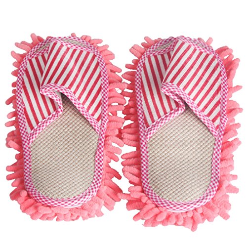 Amovible et lavable wipe chaussons velcro épong...