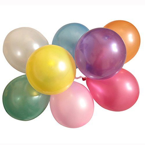 Tm) 100pcs ballon gonflable rond ballon de baud...