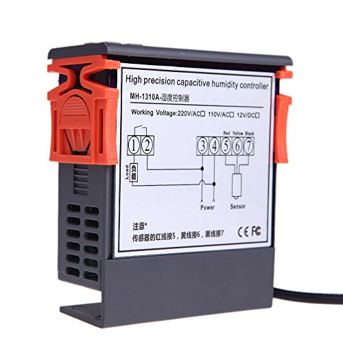 Soxid soxid (TM) 10 A 220 V Mini Digital Air humidité Contrôleur numérique de température Contrôleur compteur Capteur higrometre Hygrostat Station meteo " code EAN 0757480626366 