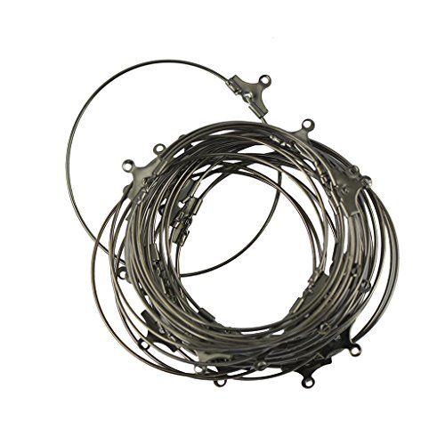 20pcs Fil Cerceau Créole Fermoir de Boucle D'or...