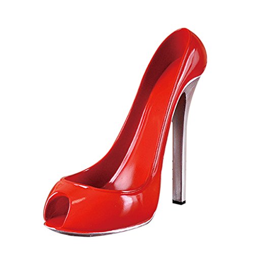 Chaussure à Talon Haut Support à Vin Porte Bout...