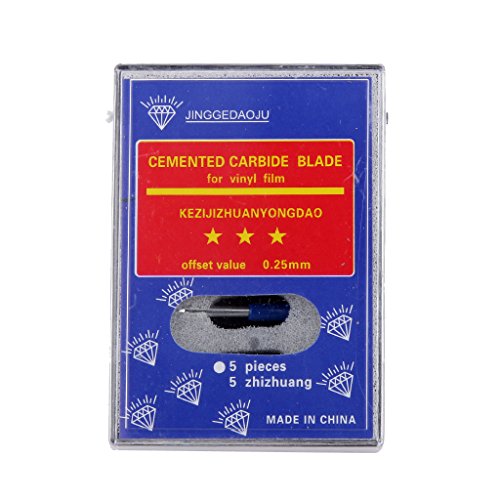 5pcs 60 Degrés Roland Blades Cricut Couteau à d...