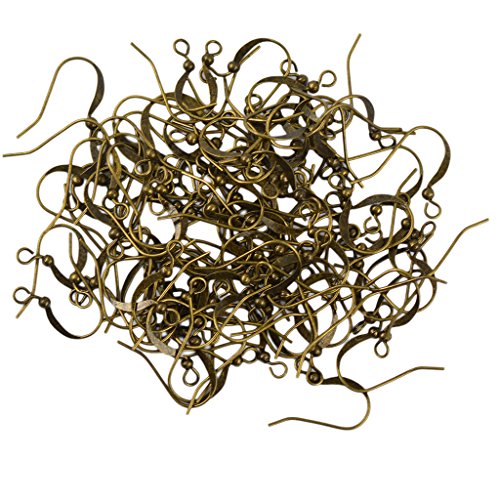 100pcs Crochet Boucle D'oreille Laiton Fabricat...