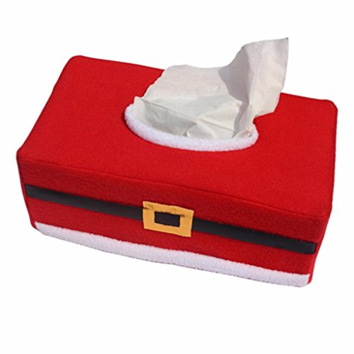 Distributeur de Mouchoirs Noël Rectangulaire Bo...