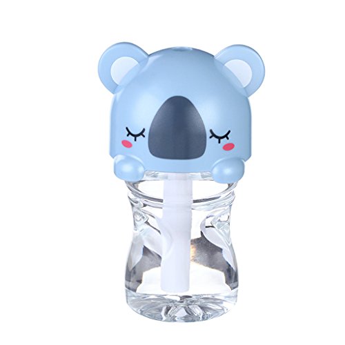 Générique Brouillard Humidificateur Purificateur D'air Eau Vapeur Diffuseur d'arôme Motif Dessin Animé-Interface USB - Bleu, 5.5x7.5cm code EAN 0757563038185 