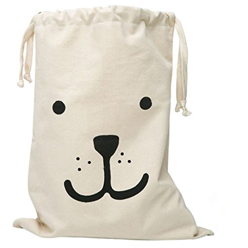 Générique Sac de Rangement en Toile Cordon pour Chambre Voyage Jouets de Bébé - Sourire code EAN 0757563063019 